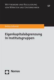 Eigenkapitalabgrenzung in Institutsgruppen Schmid, Britta 9783756006090