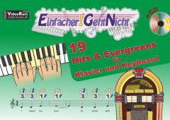 Einfacher!-Geht-Nicht: 19 Hits & Evergreens für Klavier und Keyboard Leuchtner, Martin/Waizmann, Bruno 9783940533470