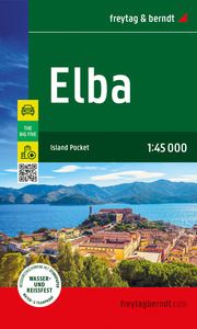 Elba, Straßen- und Freizeitkarte 1:45.000, freytag & berndt freytag & berndt 9783707922790