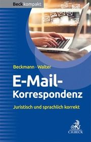 E-Mail-Korrespondenz Beckmann, Edmund/Walter, Steffen 9783406736858