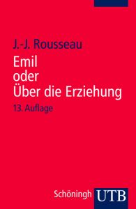 Emil oder Über die Erziehung Rousseau, Jean Jaques 9783825201159