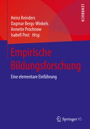 Empirische Bildungsforschung 1/2 Heinz Reinders/Dagmar Bergs-Winkels/Annette Prochnow u a 9783658272760