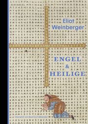 Engel und Heilige Weinberger, Eliot 9783949203688