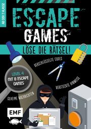 Escape Games Level 4 (türkis) - Löse die Rätsel! - 8 Escape Games ab der 7. Klasse Civet, Jean-Baptiste/Lefebvre, Olivier 9783745906479