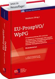 EU-ProspVO/WpPG Timo Holzborn (Dr.) 9783503211326