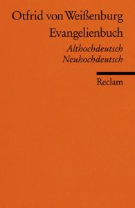 Evangelienbuch Otfrid von Weissenburg 9783150083840