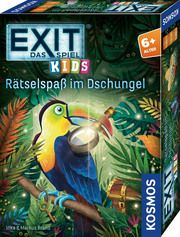 EXIT - Das Spiel Kids: Rätselspaß im Dschungel Maxine Metzger 4002051683375