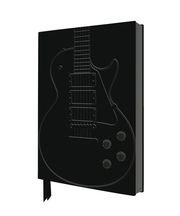 Exquisit Premium Notizbuch DIN A5: Gibson Les Paul, Black Guitar Flame Tree Publishing 9781804176351