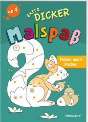 Extradicker Malspaß. Malen nach Farben Sandra Schmidt 9783788645892