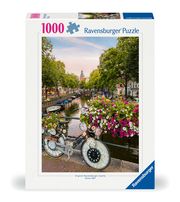 Fahrrad und Blumen in Amsterdam  4005555007807