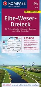 Fahrradkarte 3313 Elbe-Weser-Dreieck 1:70.000  9783990446645