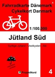 Fahrradkarte Dänemark 4/Cykelkort Danmark 1:100.000 - Jütland Süd Mollenhauer, Jens Uwe 9783931099343