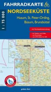 Fahrradkarte Nordseeküste - Husum, St. Peter-Ording, Büsum, Brunsbüttel  9783866362536