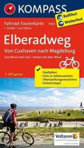 Fahrrad-Tourenkarte Elberadweg, Von Cuxhaven nach Magdeburg KOMPASS-Karten GmbH 9783850267700