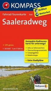 Fahrrad-Tourenkarte Saaleradweg - Von Münchberg nach Schönebeck (Elbe) KOMPASS-Karten GmbH 9783850268097