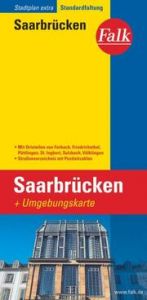 Falk Stadtplan Extra Saarbrücken 1:20.000  9783827925480