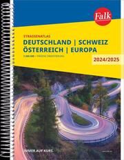 Falk Straßenatlas 2024/2025 Deutschland, Schweiz, Österreich 1:300.000  9783827900296