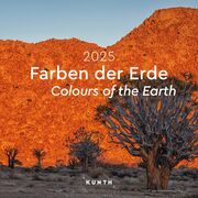 Farben der Erde - KUNTH Broschurkalender 2025  9783965914056