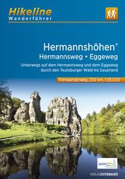 Fernwanderweg Hermannshöhen - Hermannsweg - Eggeweg Esterbauer Verlag 9783711100382