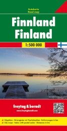 Finnland, Autokarte 1:500.000, freytag & berndt freytag & berndt 9783707905793