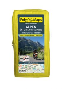 FolyMaps Motorradkarten Alpen Österreich Schweiz  9783937063607