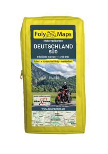 FolyMaps Motorradkarten Deutschland Süd  9783937063812