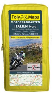 FolyMaps Motorradkarten Italien Nord  9783965990623