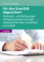 Für den Ernstfall abgesichert Bretzinger, Otto N 9783965332690