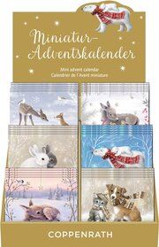 Fröhliche Winterzeit - Miniatur-Adventskalender-Sortiment Summers, Sarah 4050003955612