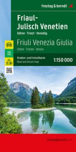 Friaul-Julisch Venetien, Straßen- und Freizeitkarte 1:150.000, freytag & berndt  9783707921878