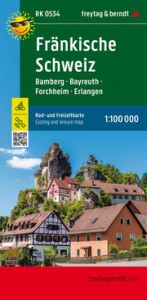 Fränkische Schweiz, Bamberg - Bayreuth, Forchheim - Erlangen, Rad- und Freizeitkarte 1:100.000 freytag & berndt 9783707920215