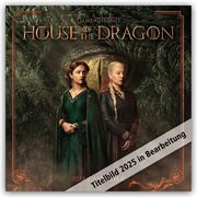Game of Thrones - House of the Dragon - Offizieller Kalender 2025  9781835270790