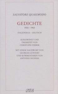 Gedichte 1920-1965 Quasimodo, Salvatore 9783871620713