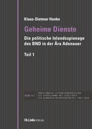 Geheime Dienste Henke, Klaus-Dietmar 9783962891572