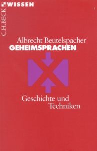 Geheimsprachen Beutelspacher, Albrecht 9783406490460