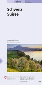 Generalkarte der Schweiz 1:300 000 Bundesamt für Landestopografie swisstopo 9783302000503