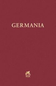 Germania 101 (2023) Römisch-Germanische Kommission des Deutschen Archäologischen Instituts 9783786129219