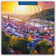 Germany - Deutschland 2025 - 16-Monatskalender  9781804426296