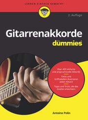 Gitarrenakkorde für Dummies Polin, Antoine A 9783527715282