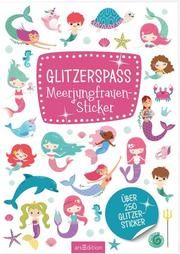 Glitzerspaß - Meerjungfrauen-Sticker  4014489122371