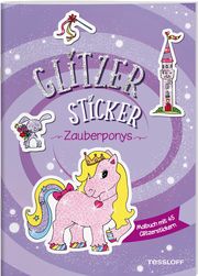 Glitzer-Sticker Malbuch - Zauberponys Sandra Schmidt 9783788645328