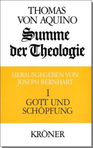 Gott und Schöpfung Thomas von Aquin 9783520105035