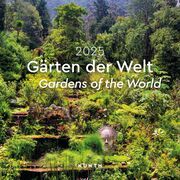 Gärten der Welt - KUNTH Broschurkalender 2025  9783965914100