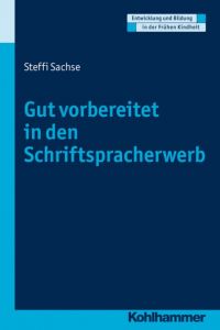 Gut vorbereitet in den Schriftspracherwerb Sachse, Steffi 9783170213876