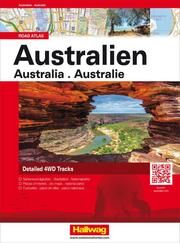 Hallwag Strassenatlas Australien  9783828309029