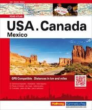 Hallwag Strassenatlas USA, Canada, Mexico  9783828308350