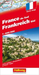 Hallwag Strassenkarte Frankreich Süd 1:600.000  9783828309227