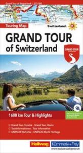 Hallwag Strassenkarte Grand Tour of Switzerland 1:275.000  9783828308329