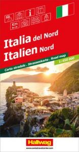 Hallwag Strassenkarte Italien Nord 1:650.000  9783828310865