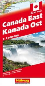 Hallwag Strassenkarte Kanada Ost 1:2,5 Mio.  9783828309296